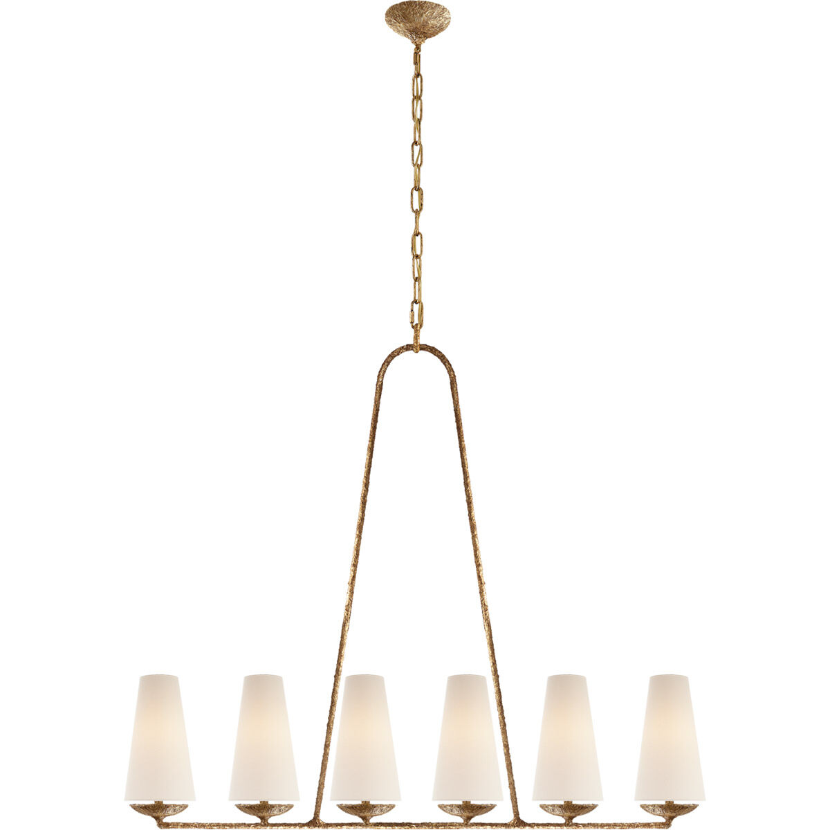 AERIN Fontaine 6 Light 45.25 inch Island Light