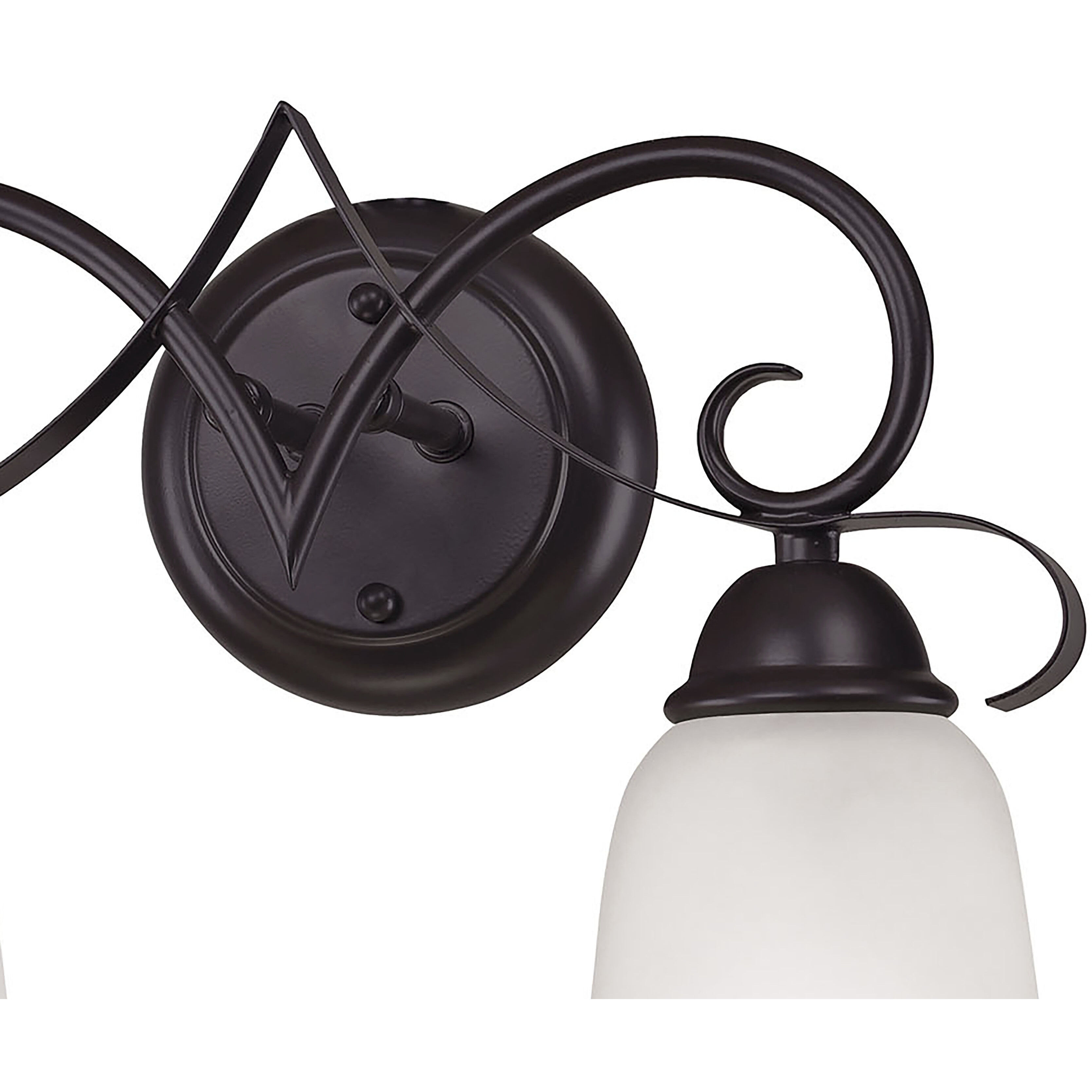 Brighton 2 Light 15 inch Oil Rubbed Bronze Vanity Light Wall Light