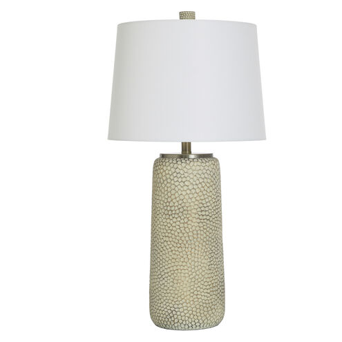 Elsbeth 31.5 inch 150.00 watt Cream and Light Beige Table Lamp Portable Light