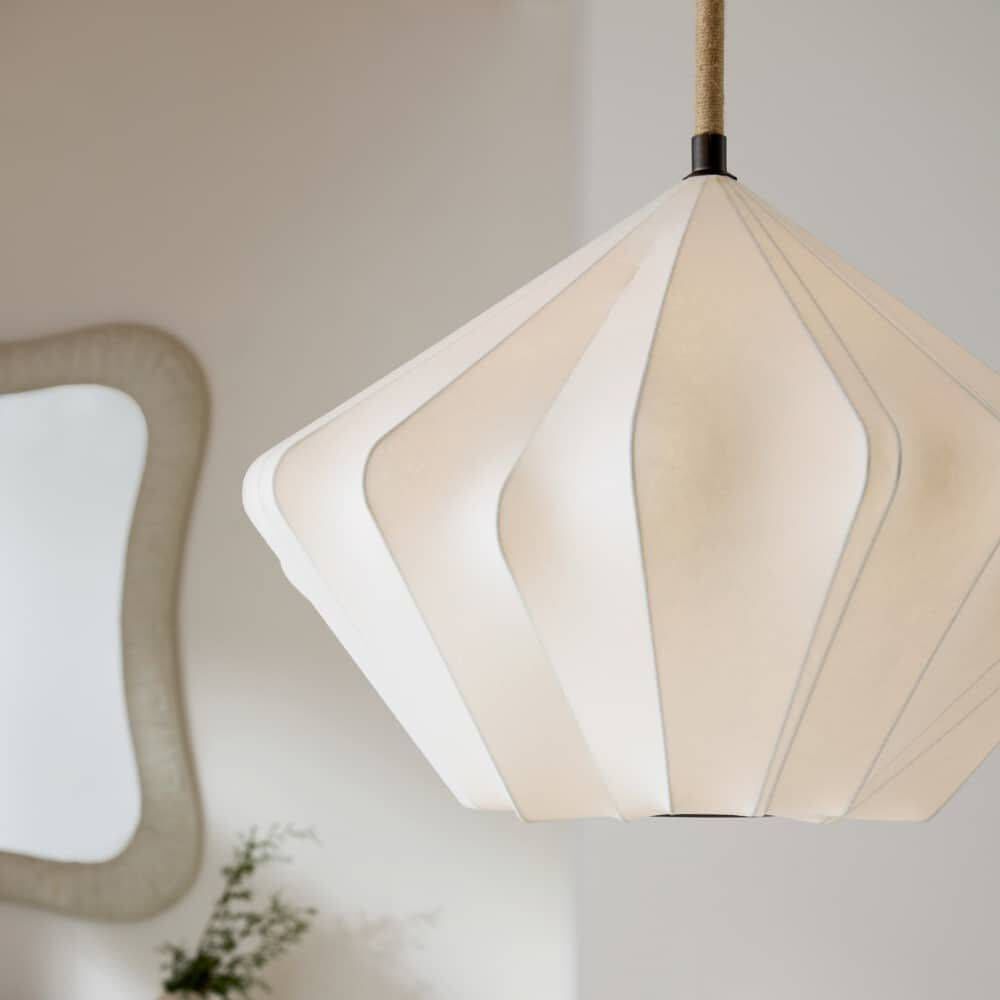 Fazekas 1 Light 26 inch English Bronze and Natural Rope Pendant Ceiling Light