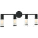 Klarice Wall Sconce Wall Light in Matte Black
