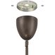 Fiorello 3 Light 14.5 inch Forged Bronze Convertible Pendant Ceiling Light