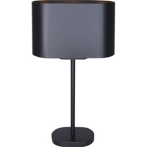 Kov 24 inch 60.00 watt Matte Black Table Lamp Portable Light