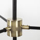 Decarlo 43.31 inch Gold Chandelier Ceiling Light