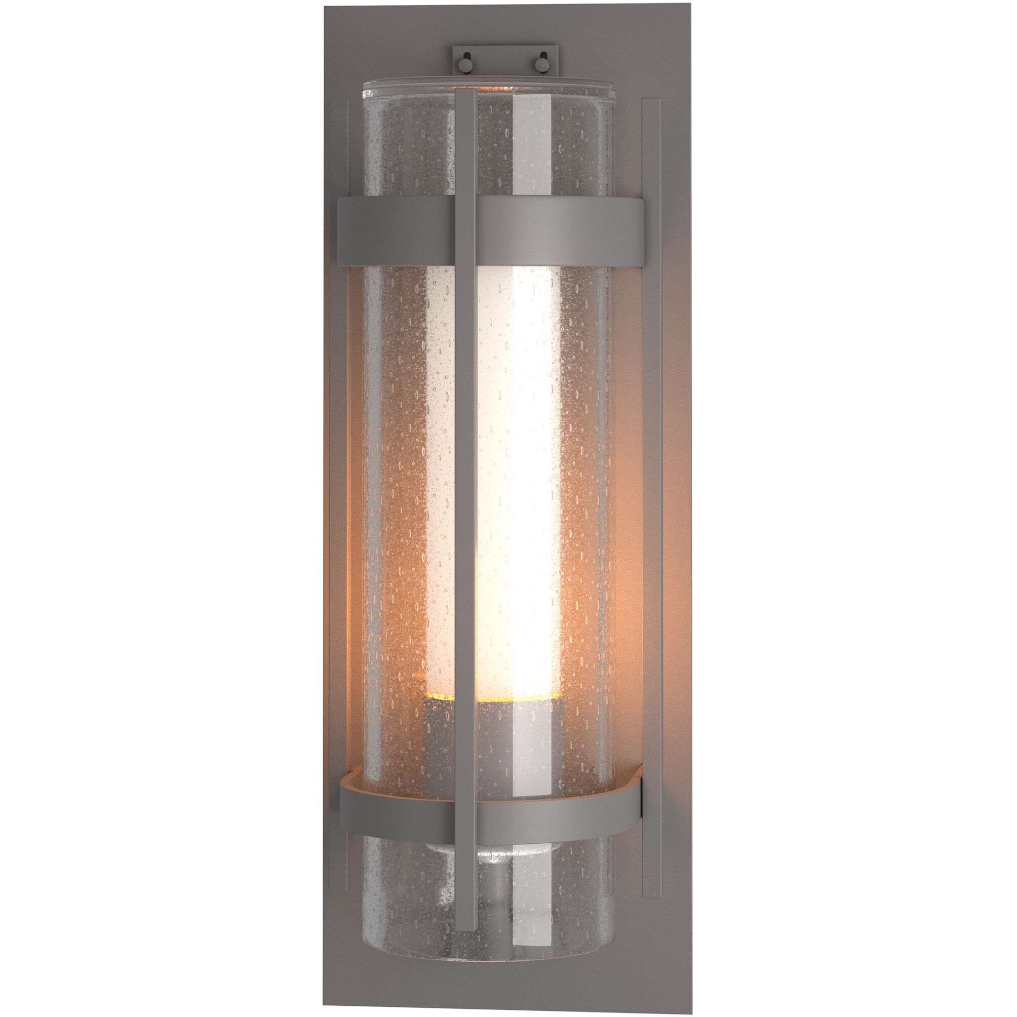 Torch 1 Light 25.9 inch Coastal Burnished Steel Outdoor Sconce, XL - Open Box
