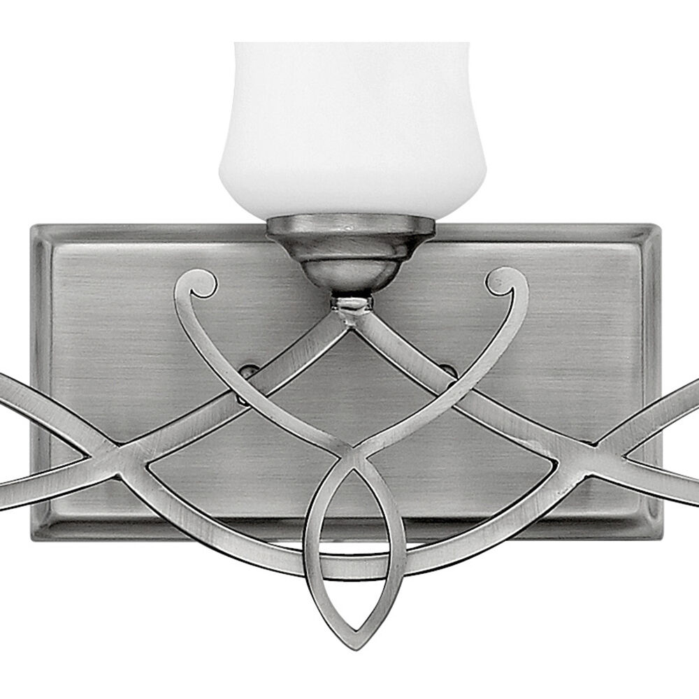 Brooke 5 Light 41.5 inch Antique Nickel Vanity Light Wall Light