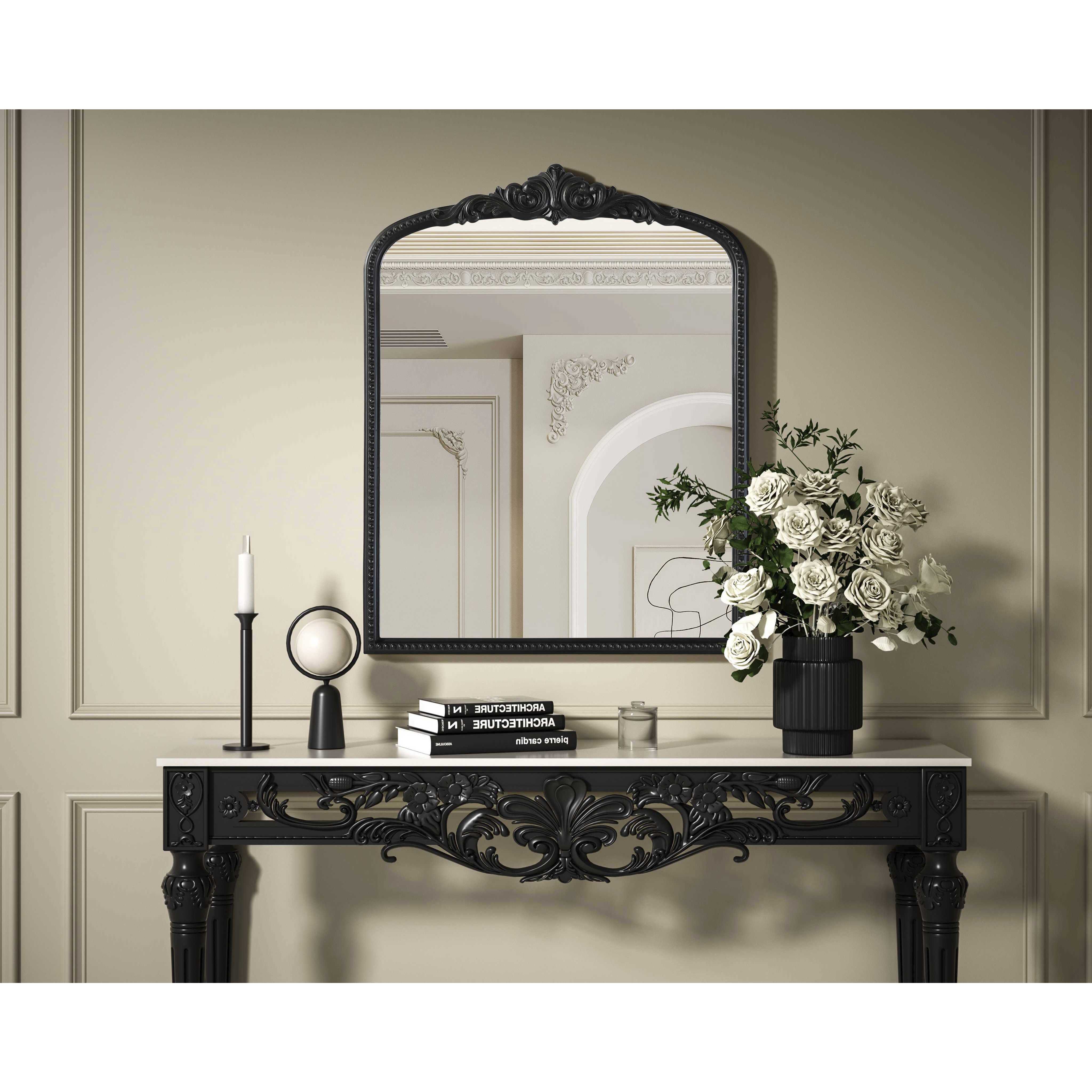 Naomi 42 X 33 inch Vintage Bronze Mirror