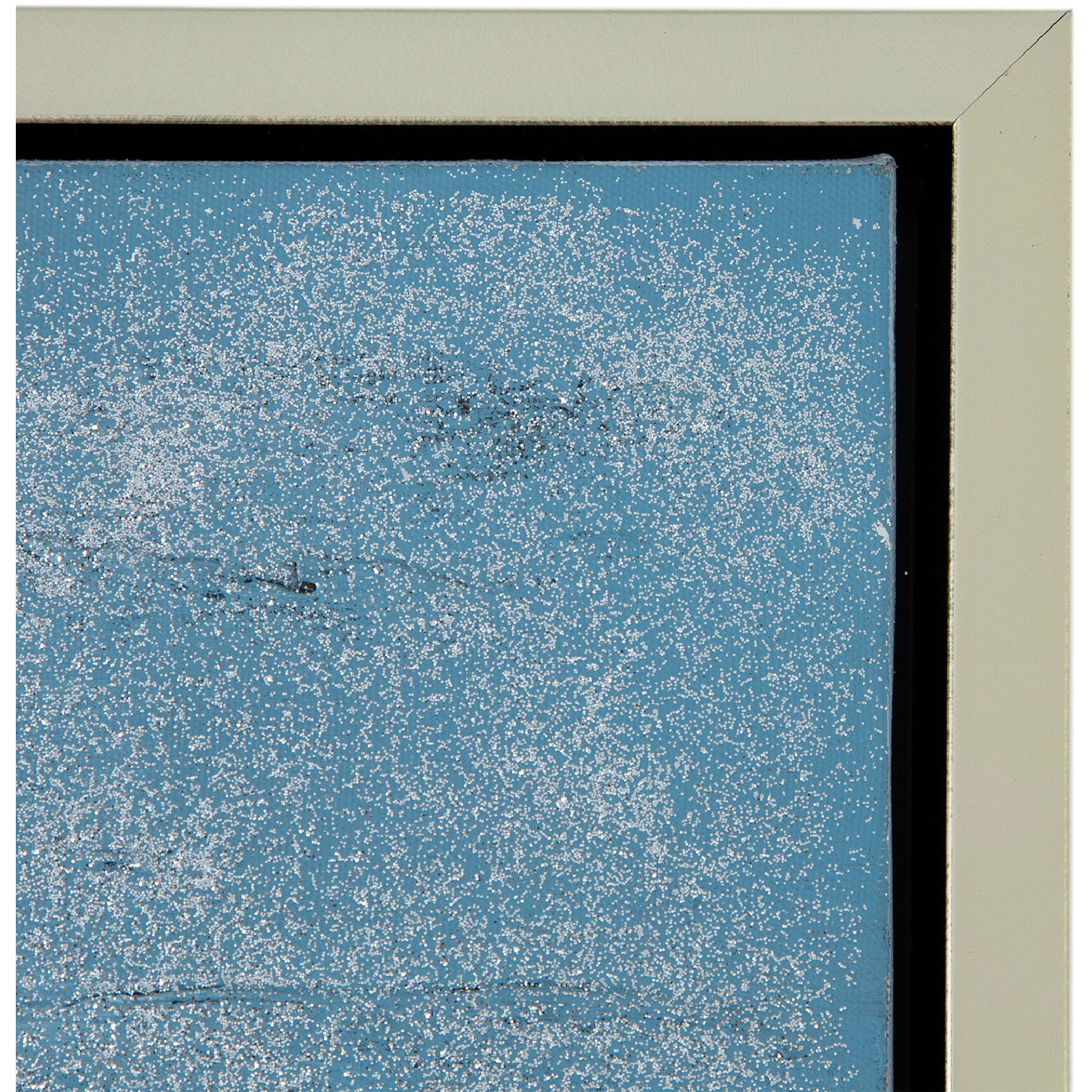 Dhalia Blue/Silver Wall Art