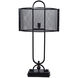 Windsor 37 inch 60 watt Oil Rubbed Bronze Table Lamp Portable Light