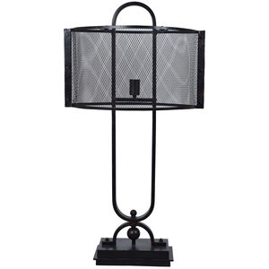 Windsor 37 inch 60 watt Oil Rubbed Bronze Table Lamp Portable Light