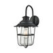 Mifflinburg 1 Light 15 inch Textured Matte Black Outdoor Wall Sconce