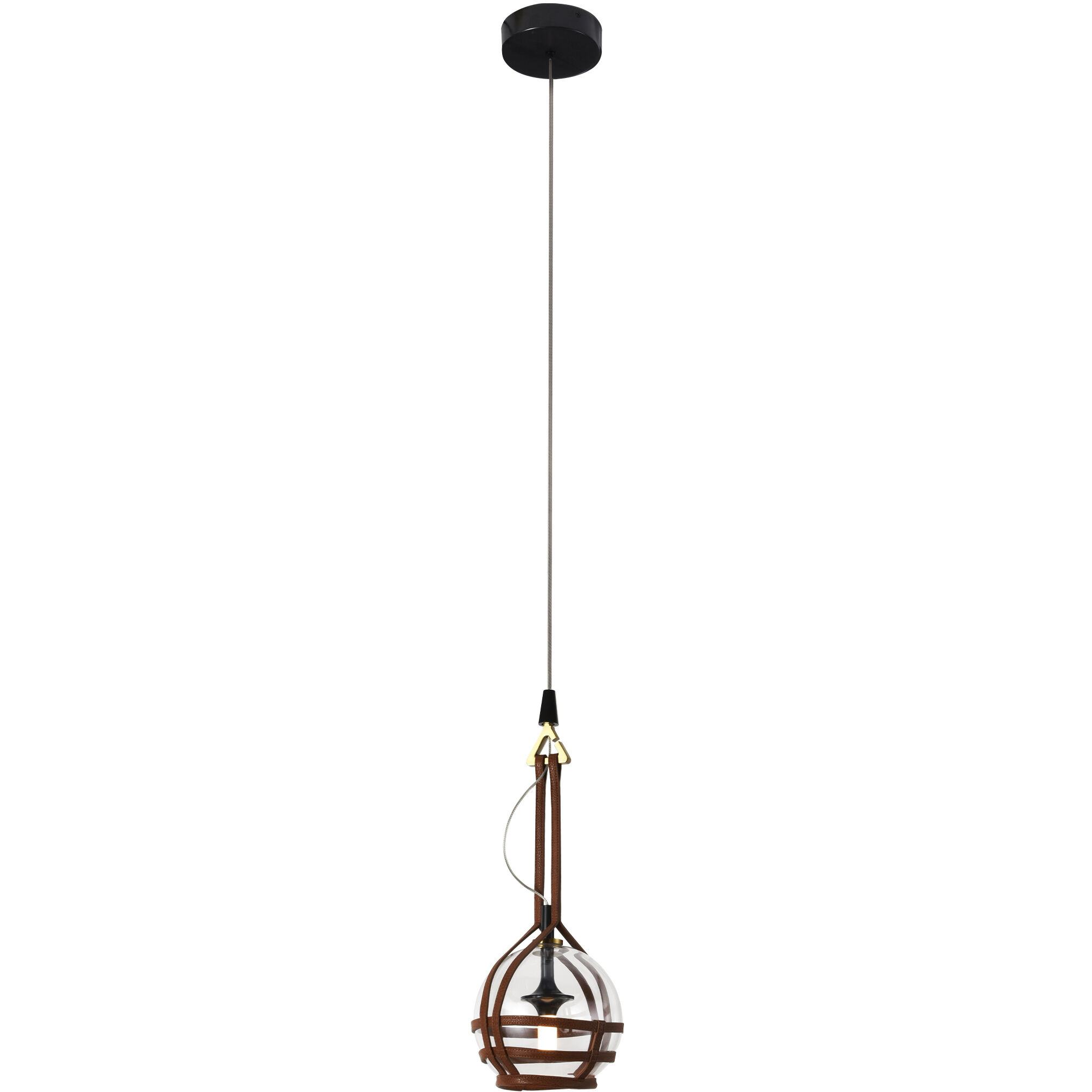 Artisan Collection/BARI Series 6.75 inch Antique Brass Pendant Ceiling Light