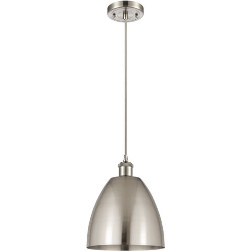 Ballston Dome 1 Light 9 inch Brushed Satin Nickel Mini Pendant Ceiling Light