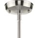 Wisten 1 Light 4 inch Brushed Nickel Mini-Pendant Ceiling Light