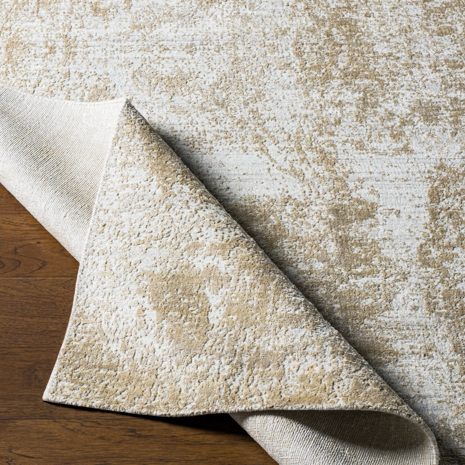 Lucknow 108 X 72 inch Light Beige Rug in 6 X 9, Rectangle