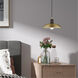 Allison 1 Light 13 inch Antique Brass Mini Pendant Ceiling Light