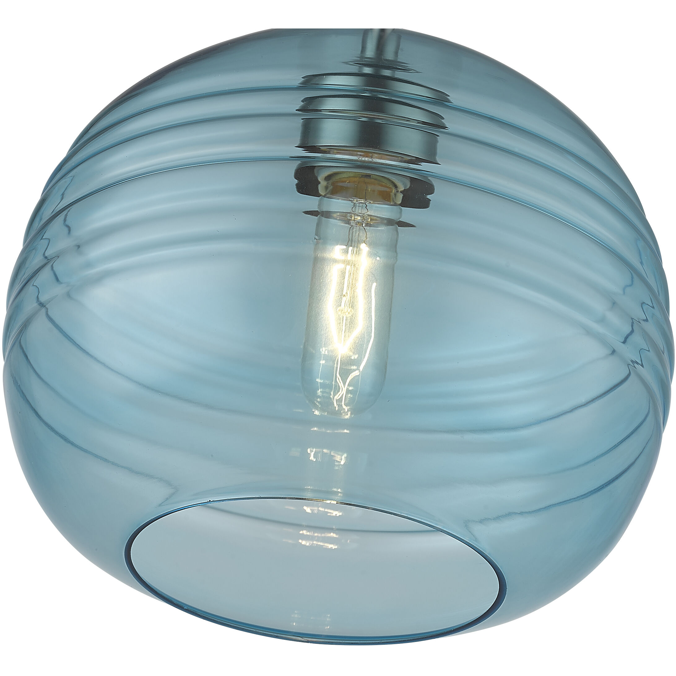 Harmony 1 Light 10 inch Brushed Nickel Pendant Ceiling Light