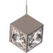 Ice Cube 1 Light 6.63 inch Mini Pendant
