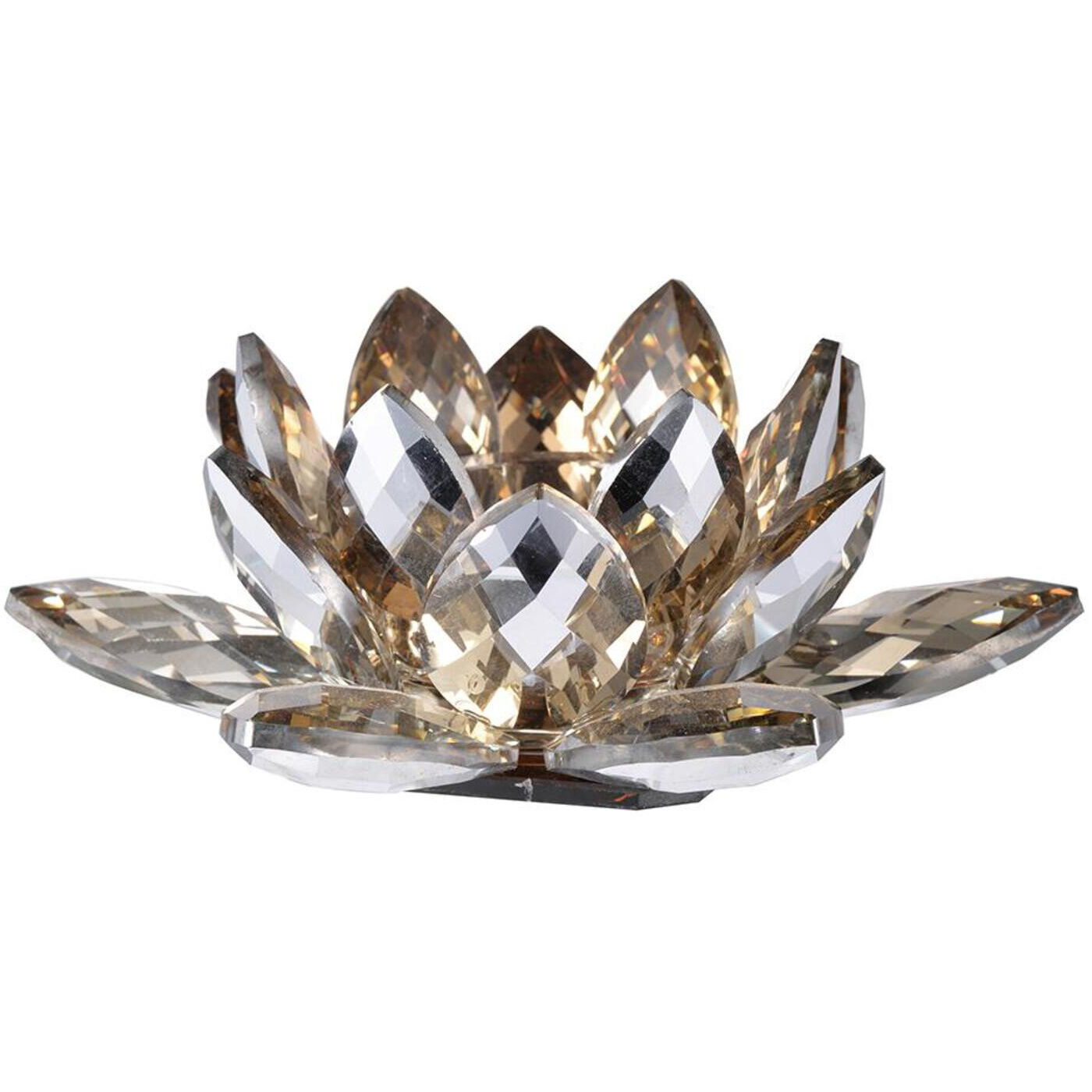 Lotus 8.7 X 3.5 inch Candleholder