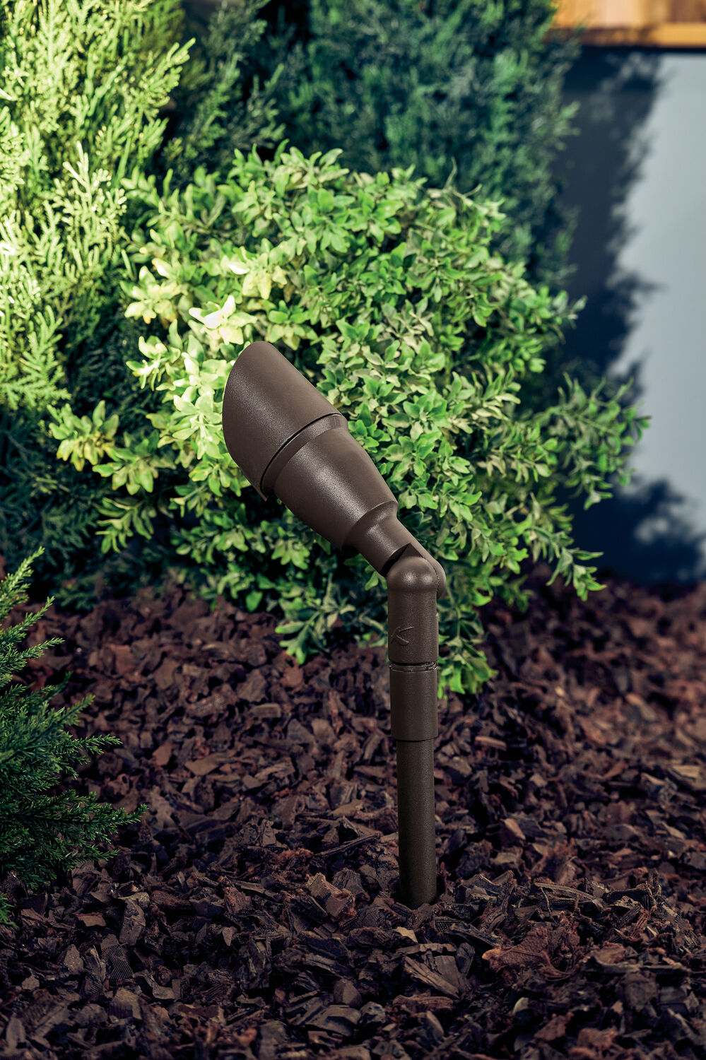 Independence 12 50.00 watt Textured Architectural Bronze Landscape 12V Accent in Incandescent