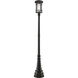 Jordan 1 Light 109.5 inch Oil Rubbed Bronze Outdoor Post Mounted Fixture in 24