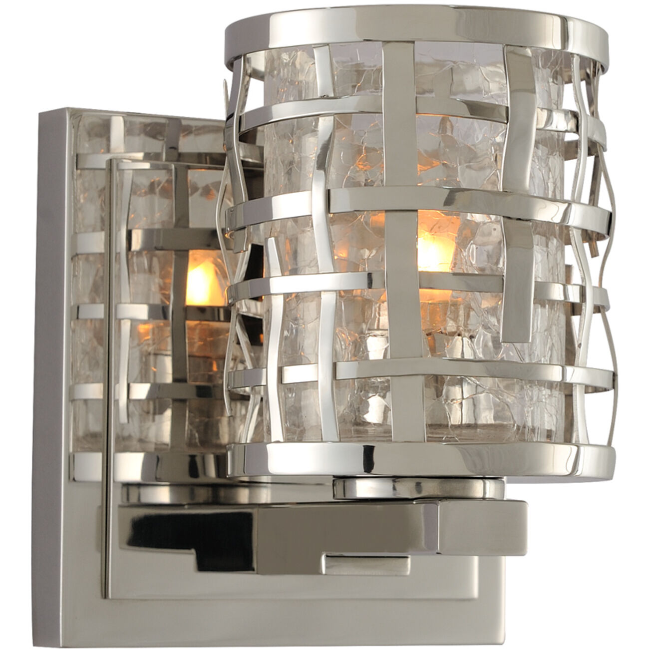 Bridgeport LED 5 inch Stainless Steel Bath Light Wall Light