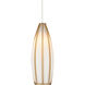 Parish 36 Light 33 inch White/Antique Brass/Silver Multi-Drop Pendant Ceiling Light