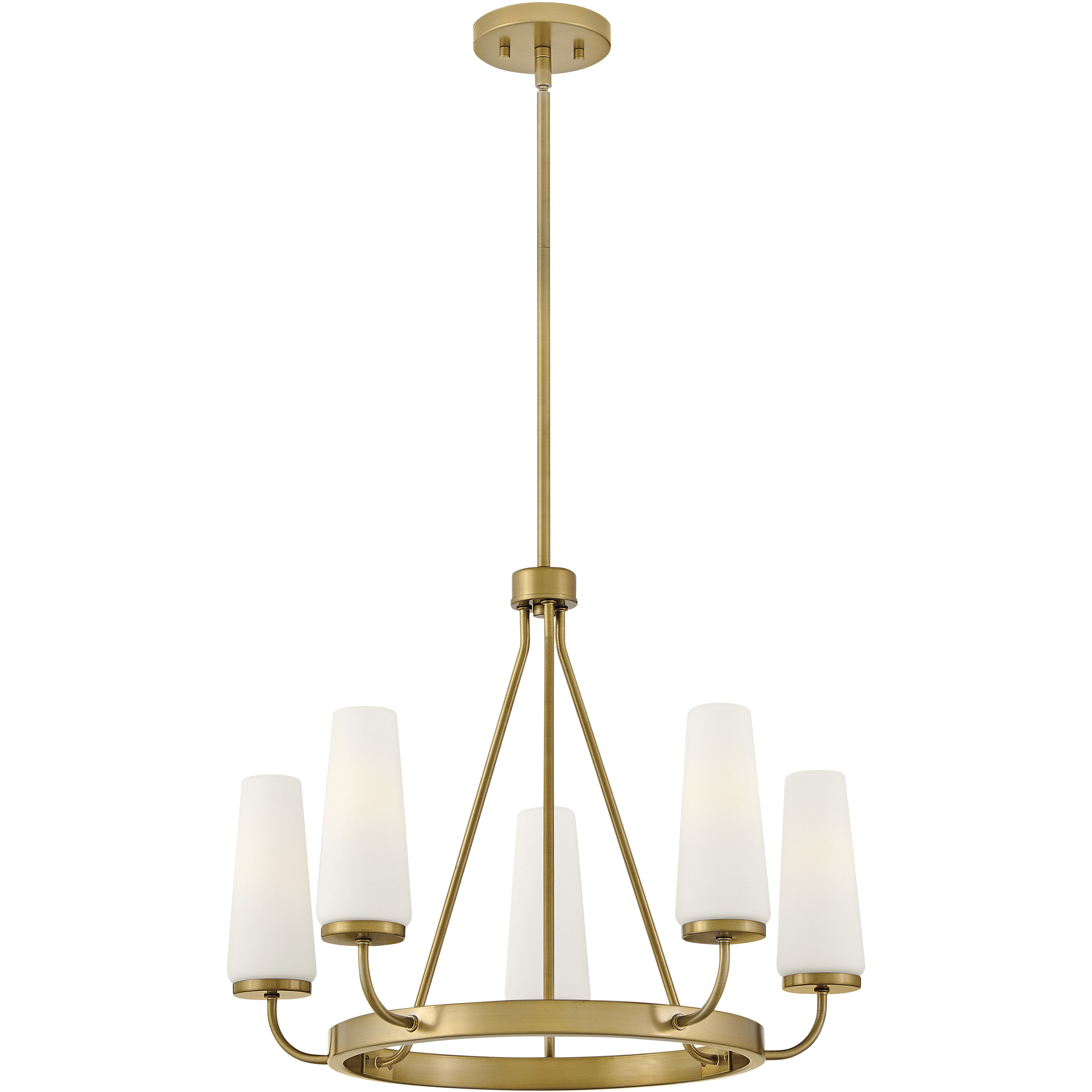 Selma 5 Light 24 inch Gold Chandelier Ceiling Light