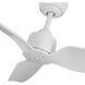 Hugo 52 inch Matte White Exterior Ceiling Fan