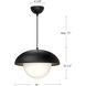 Alora Mood Rubio Pendant Ceiling Light in Matte Black