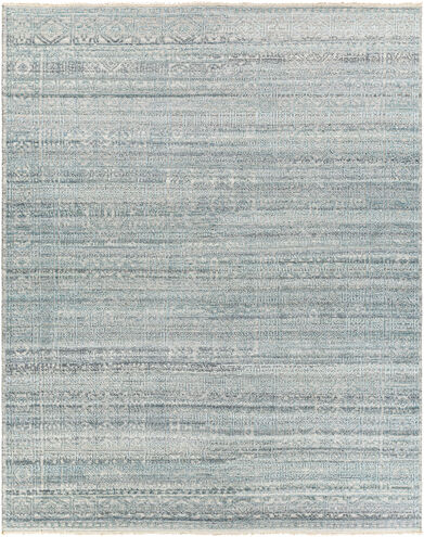 Nobility 120 X 96 inch Teal Rug in 8 x 10, Rectangle