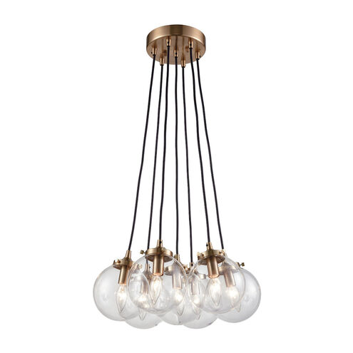 Altoona 7 Light 18 inch Antique Gold Chandelier Ceiling Light