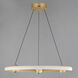 Nodes LED 24 inch Gold Ring Pendant Ceiling Light