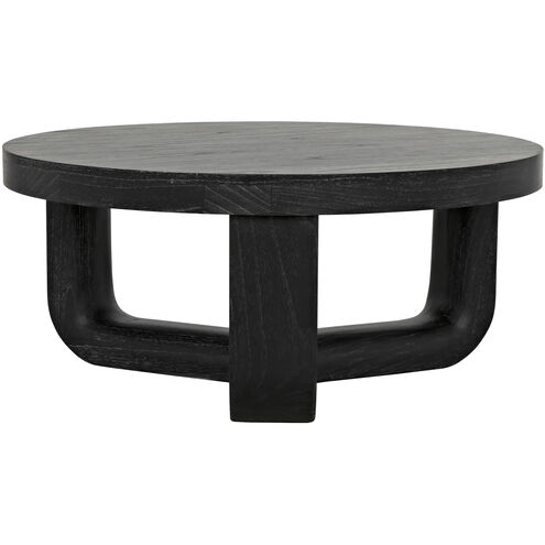 Joel 40 X 40 inch Cinder Black Coffee Table