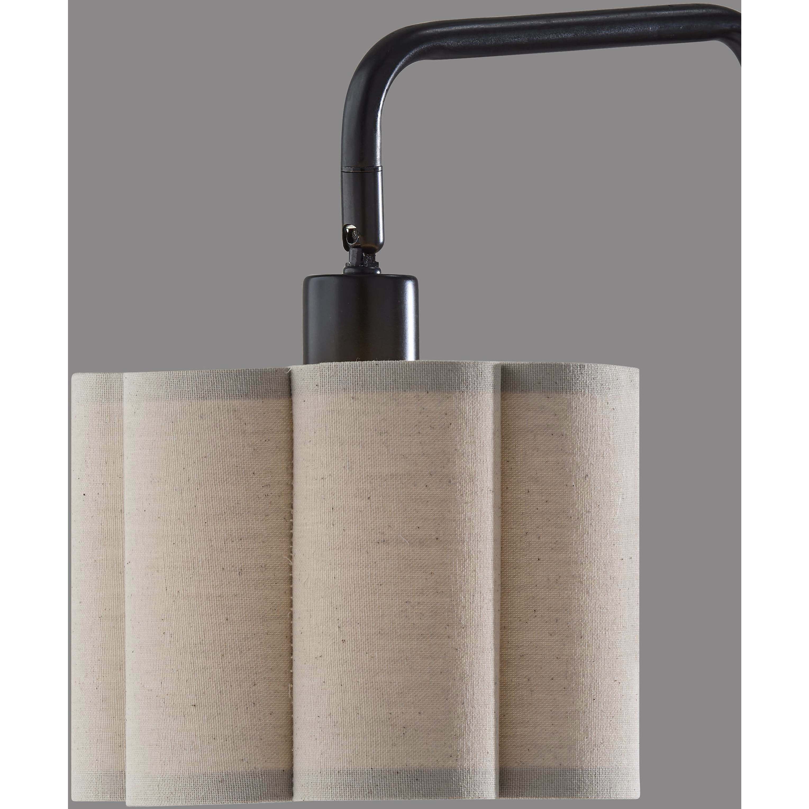 Dover 22.25 inch 60.00 watt Black Supercharger Desk Lamp Portable Light