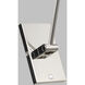 Sean Lavin Ponte 12.6 inch 8.40 watt Polished Nickel Task Wall Sconce Wall Light