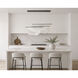 Rinkle LED 17.5 inch Brushed Gunmetal Multi-Light Pendant Ceiling Light