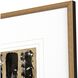 Geometrics Collection Brown Framed Art