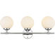 Ansley 3 Light 24.00 inch Bathroom Vanity Light