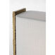 Anne-Marie Barton Fumar 34 inch 8.00 watt Ridged Tombac Statement Table Lamp Portable Light