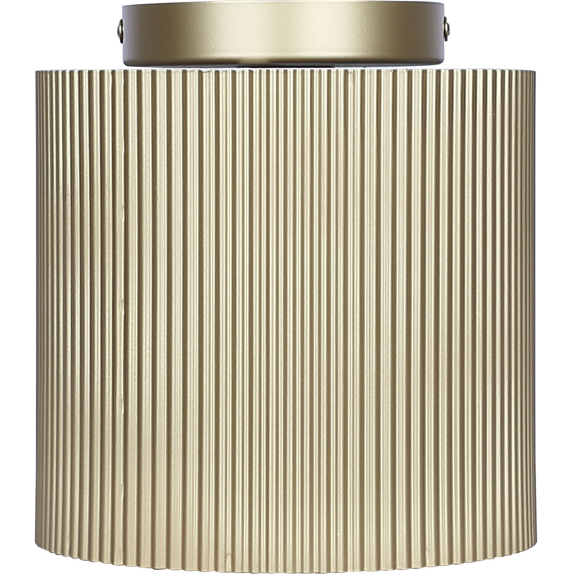 Scarlett 8 inch Gold Semi-Flush Mount Ceiling Light