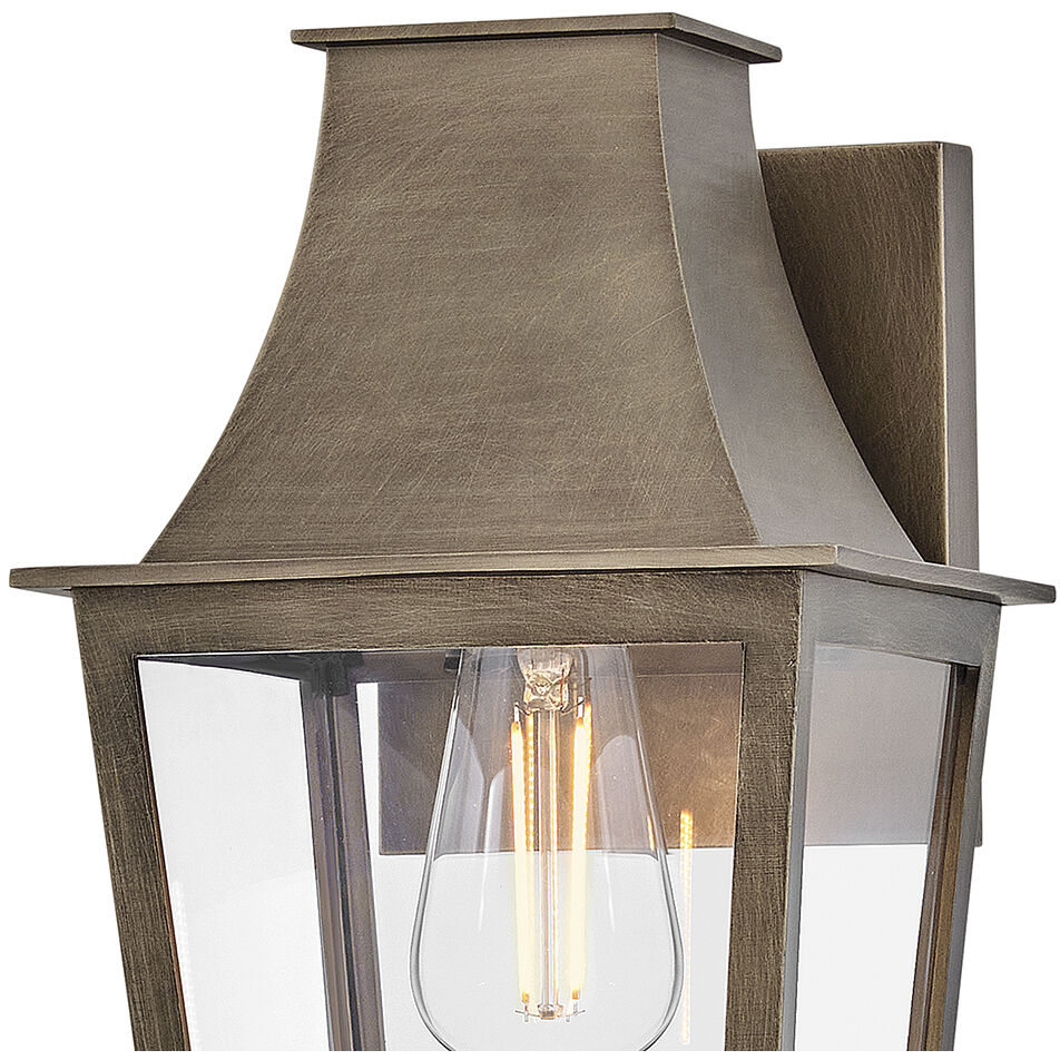 Coastal Elements Georgetown 1 Light 12.5 inch Burnished Bronze Outdoor Wall Mount