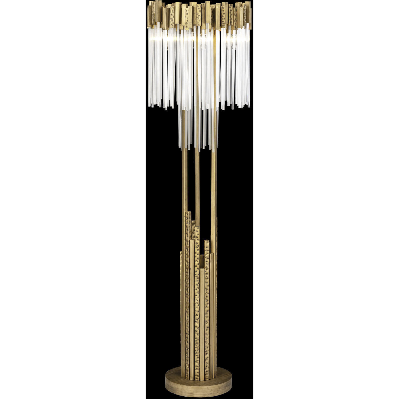 Matrix 68 inch 5 watt Havana Gold Floor Lamp Portable Light