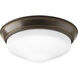 Beata LED 11 inch Antique Bronze Flush Mount Ceiling Light, Progress LED