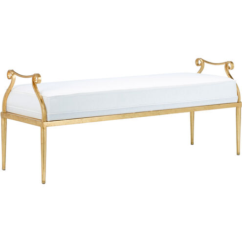 Genevieve Grecian Gold Bench