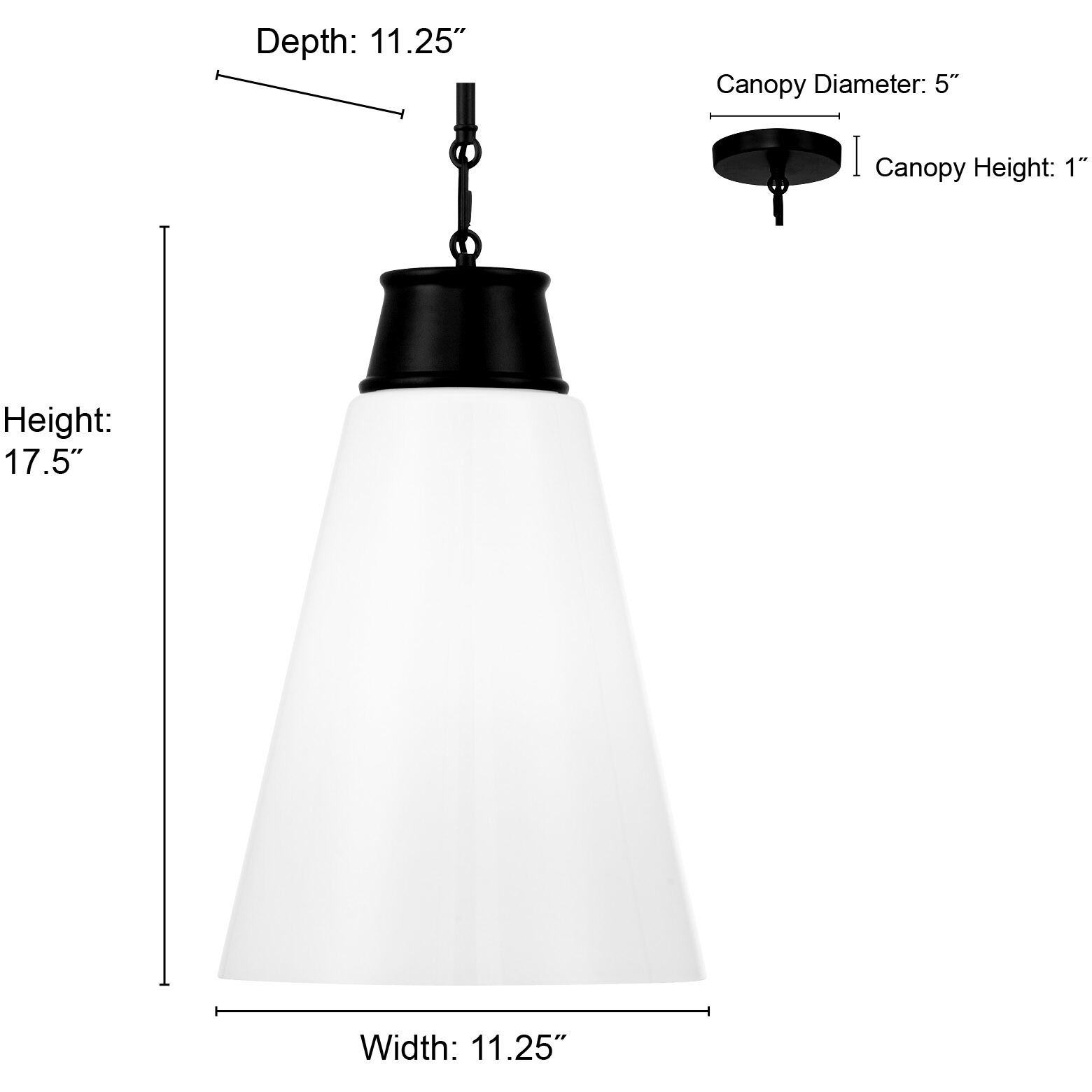 Bellaryn 1 Light 11.25 inch Matte Black Pendant Ceiling Light