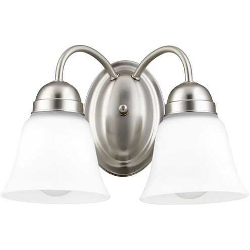 Fort Worth 2 Light 12 inch Satin Nickel Wall Sconce Wall Light