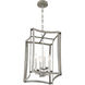 Brookline 4 Light 13 inch Pewter / Greywood Foyer Ceiling Light