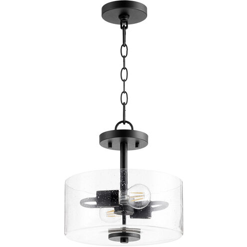 Dakota 2 Light 12 inch Noir Dual Mount Ceiling Light