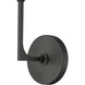 Azara Wall Sconce Wall Light in Matte Black